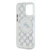 Karl Lagerfeld KLHMP15LHMCKMHT iPhone 15 Pro  6.1 przezroczysty/transparent IML Monogram Karl&Choupette Head MagSafe